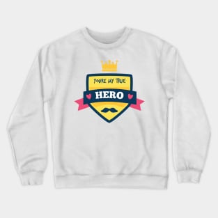 happy Father's Day 2022 stickers gift for your beautiful dad Crewneck Sweatshirt